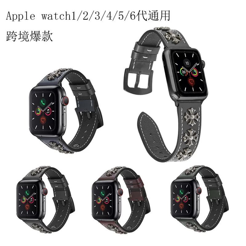 Часы Apple седьмого поколения Croxin кожаный ремешок подходит