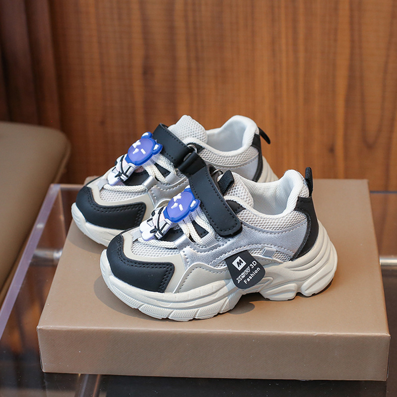 Zapatos de bebé, zapatos deportivos para niños, nuevos zapatos de malla transpirable de primavera 2025, zapatos de suela suave para niños pequeños, zapatos para niños y niñas