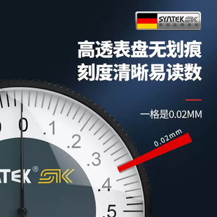 ✅ German High-Precision Vernier Caliper with Dial, Industrial-Grade 300mm Oil Gauge Stainless Steel Dial Caliper
