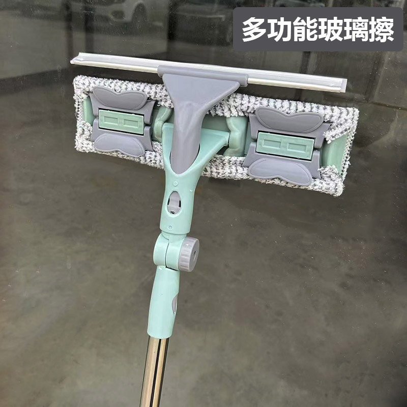 Household Window Cleaner Silicone Double-Sided Cleaner Glass Scraper Glass Cleaner Floor Water Pusher Scraper Wiper Household Window Cleaner Silicone Double-Sided Cleaner Glass Scraper Glass Cleaner Floor Water Pusher Scraper Wiper