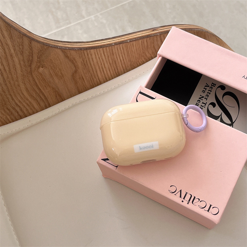 インスタ映えするシンプルな無地デザイン、Apple AirPods 第4世代、Pro 第3世代、イヤホンケース、2025年新作ワイヤレス2対応|undefined