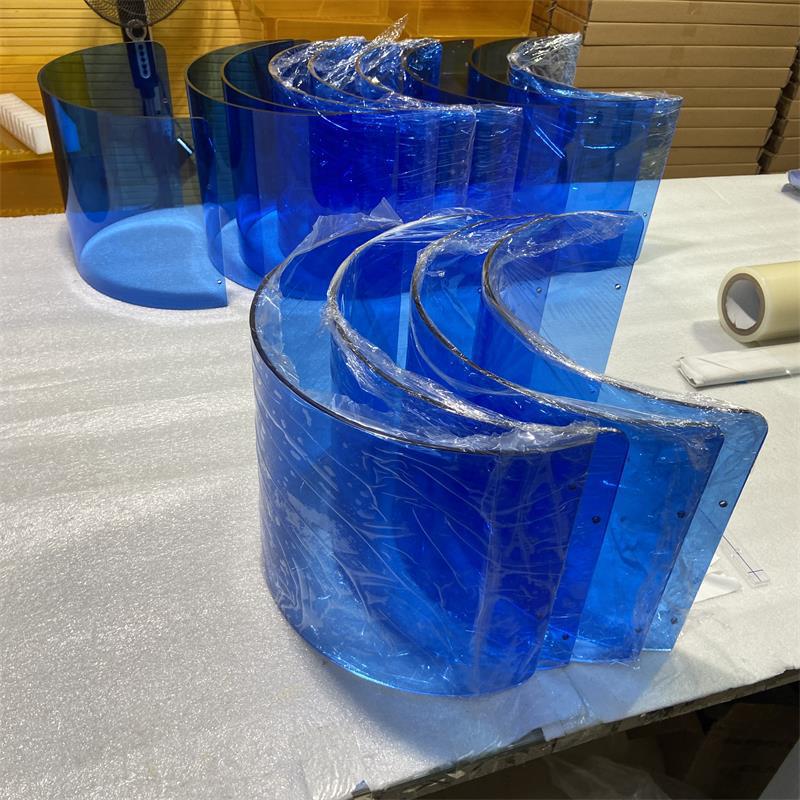 10mm透明亚克力热弯 有机玻璃板大弧度热弯 亚克力L型 亚克力U型