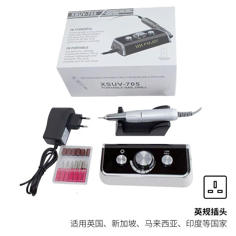 Nuevo amolador de uñas de escritorio amolador de almacenamiento de pantalla 45000RPM amolador de uñas profesional de descarga transfronterizo