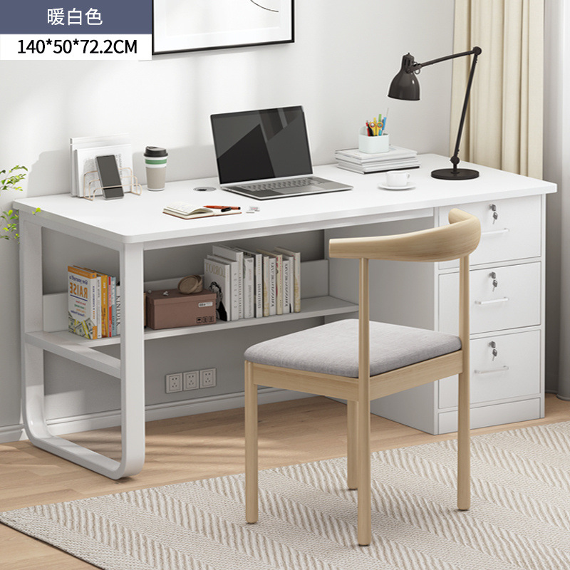 Mesa de oficina simple mesa de oficina moderna combinación de mesa de personal simple mesa de computadora doméstica