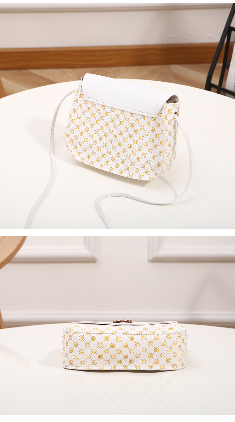 Borsa a tracolla a conchiglia stampata alla moda da donna_voghion.com