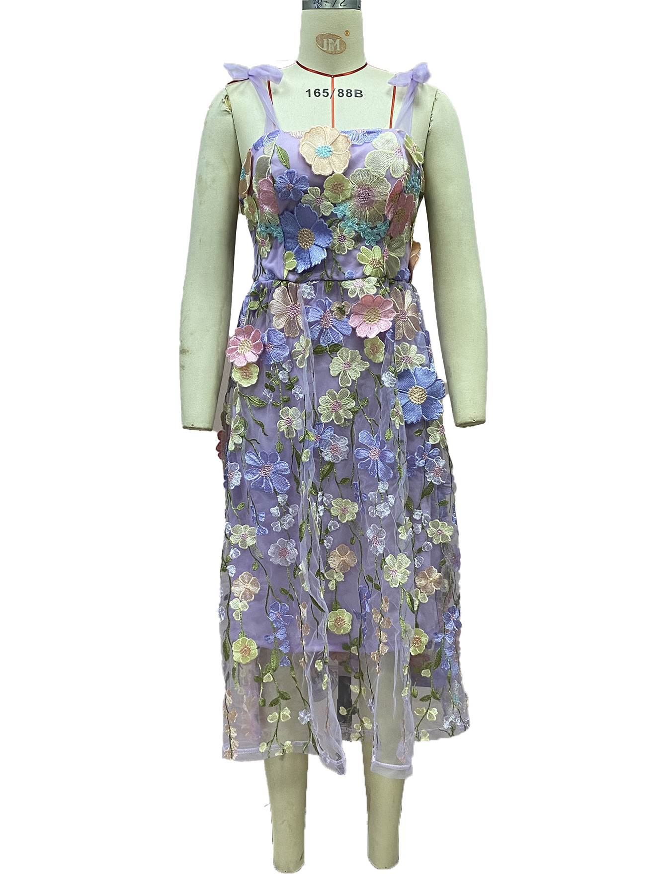 308g Weight Above Knee Dress Length Type Sleeveless Sleeve Length Mesh Dress Dresses Type Sleeveless Sleeve Type Polyester, Lace Fabric Type Mid Waist Waist Line Casual, Party Occasion Strap Dress Neckline Slim Fit Type Christmas Festival Flower Pattern Summer, Spring Season Elegant Style S, XXL Size Wholesale Elegant Flower Casual Party Strap Dress Sleeveless Mesh Dress 13