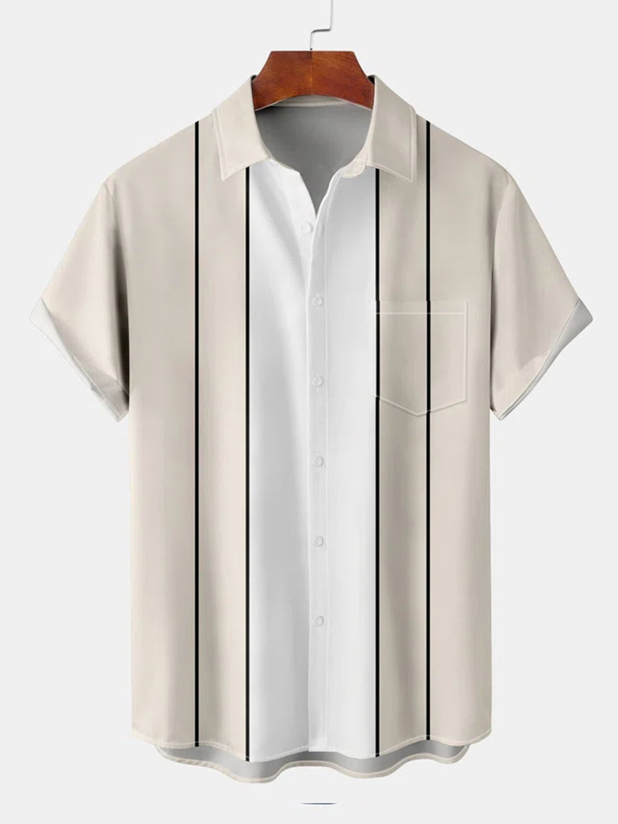 2023 nuevos hombres Hawaii europeo y americano ropa de los hombres impresión 3D del comercio exterior los hombres manga corta floja delgada camisa casual