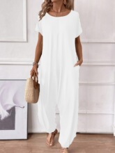 R 58429 Summer Solid Color Casual Dress ��ɫ��������ȹ
