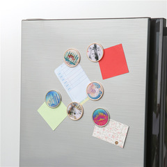 文創城市景點冰箱貼旅行冰箱貼磁貼上海北京旅遊紀念品禮品磁力貼