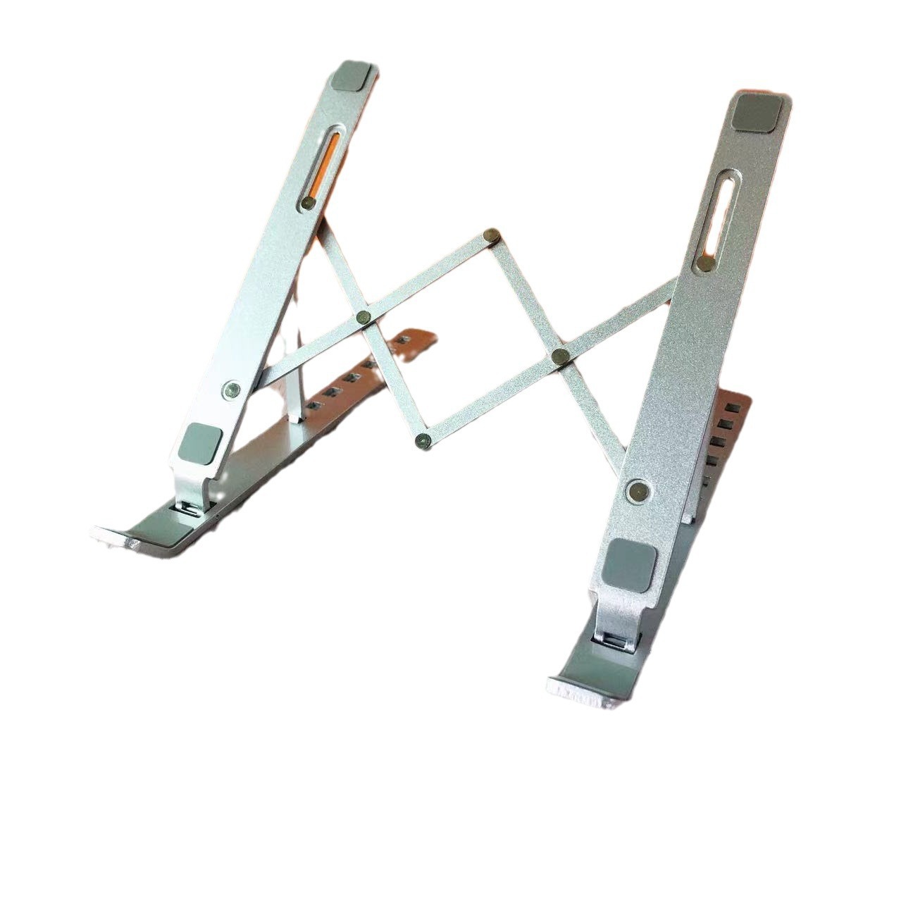 Soporte de computadora portátil de aleación de aluminio tablero de escritorio soporte de elevación plegable soporte de disipación de calor para monitor portátil