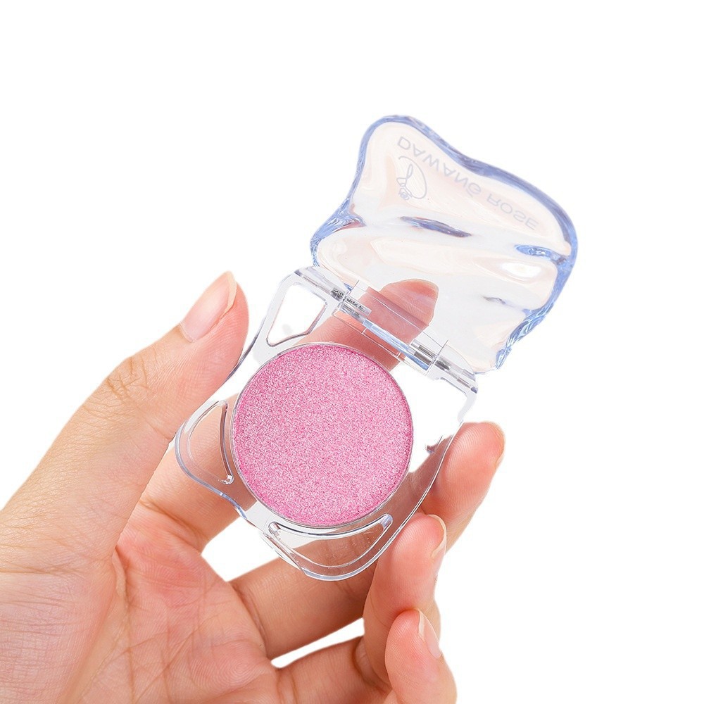 Paleta de Sombras Compacta Beauty, Iluminador, Corretivo, Pigmentado, Sombra com Brilho Fino, Pó Perolado, Cosméticos_voghion.com