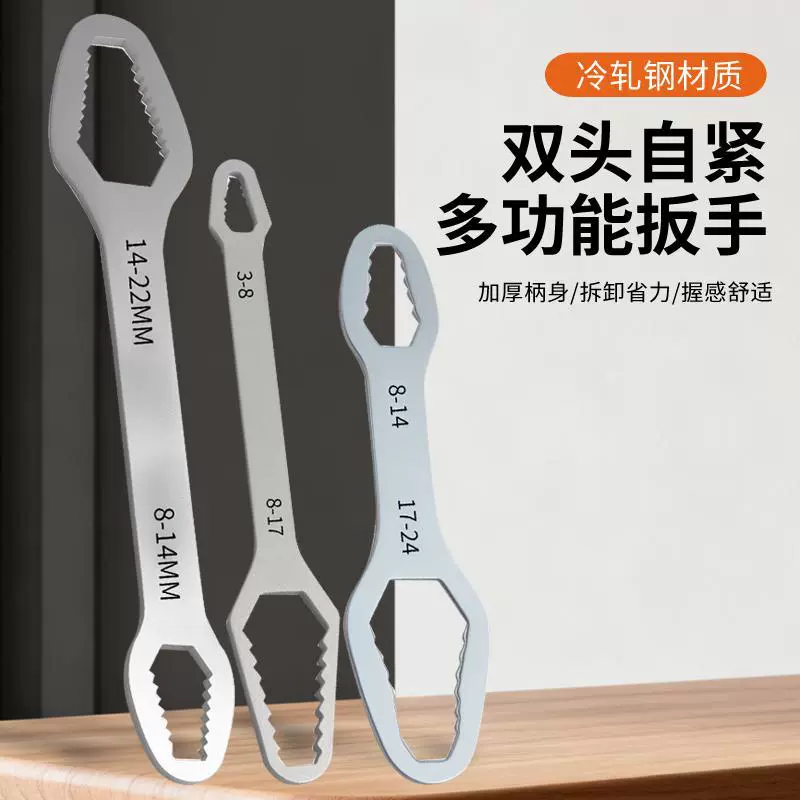Universal wrench, glasses