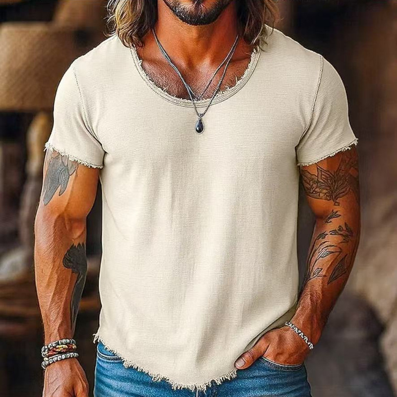 New Spring Arrivals: Best-Selling Men's Casual Short-Sleeve T-Shirts on Cross-Border Amazon and AliExpress New Spring Arrivals: Best-Selling Men's Casual Short-Sleeve T-Shirts on Cross-Border Amazon and AliExpress