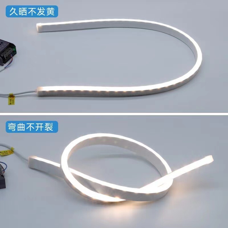屋外防水フレキシブルウォールウォッシャーライト 24V マジックカラー RGBW エンジニアリングウォールウォッシャーライト DMX512 レンズウォールウォッシャーライトストリップ付き|undefined