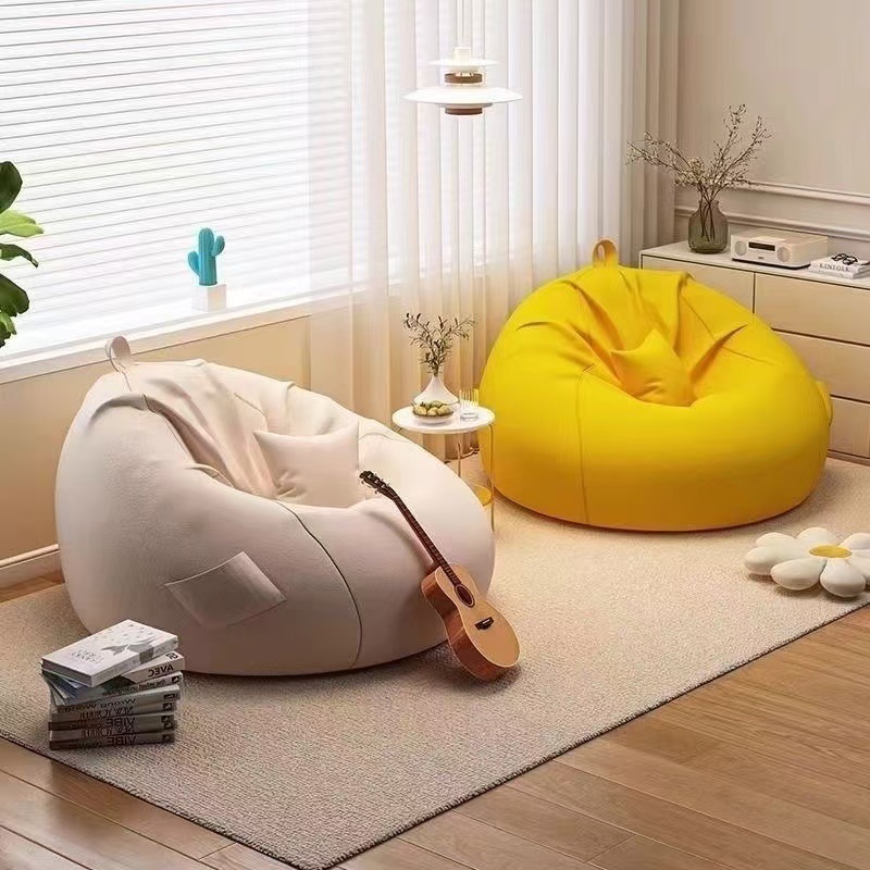 Sofá perezoso para una sola persona puede acostarse y dormir cojín Bean Bag dormitorio balcón ventana flotante sofá tatami sillón tipo pequeño