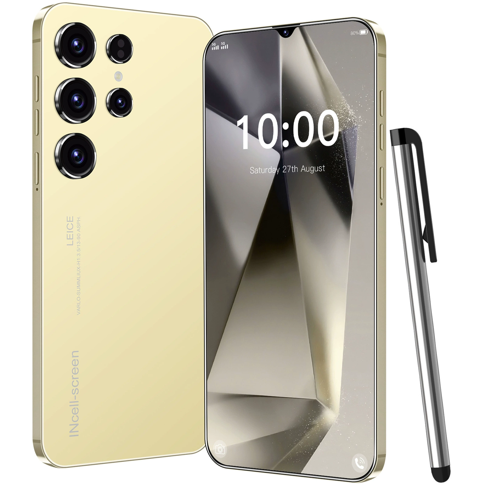 S25 Ultra, мобильный Android 6.8" с экраном incell, 2+16G, глобальная версия, внешний торговый мобильный телефон с доставкой
