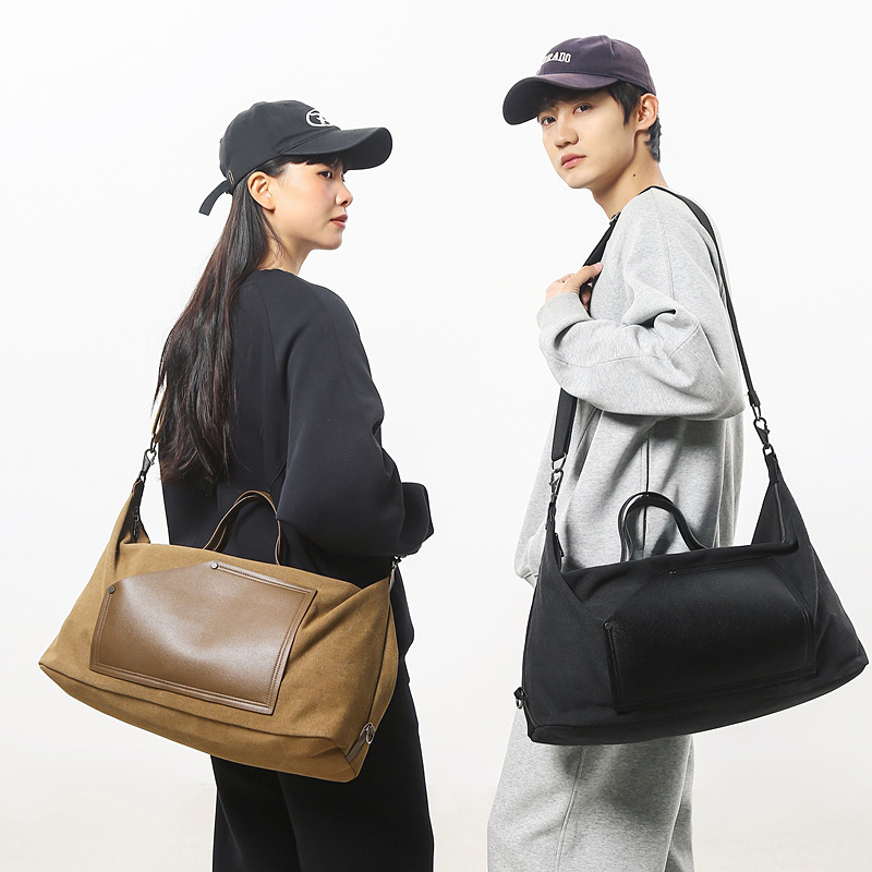 Nuevo tipo de bolsa de lona de gran capacidad transfronteriza bolsa de viaje casual al aire libre bolsa de viaje de moda de viaje al aire libre bolsa de hombro