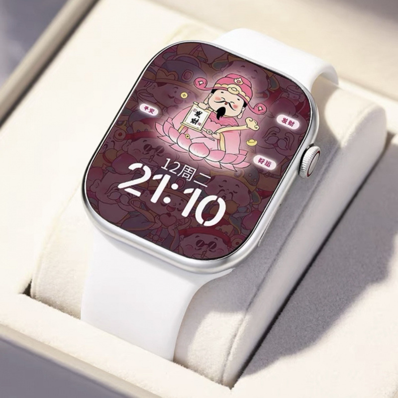华北强手表WatchS10pro灵动岛黑科技运动蓝牙通话可充电运动手表|undefined