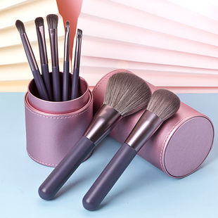 Makeup Brush Set, Full Set of Soft-Bristled Beginner Makeup Brushes, Eye Shadow Powder, Foundation Brush, Makeup Set, Brush Storage Tube
