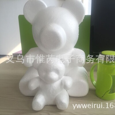 Qixi Day Valentine's EPS EPS Poly Dragon White Bubble Bear Kanglei Rose Bear плесень выигрышная модель белого эмбриона