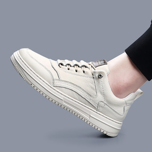Autumn popular men's shoes youth trend casual shoes youth Korean board shoes plus size casual shoes a generation of hair