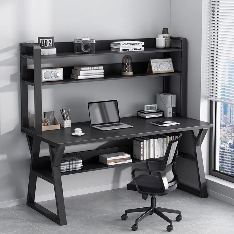 Desk Bookshelf Integrated Table Desktop Computer Table Modern Minimalist Office Desk Home Writing Desk Study Table