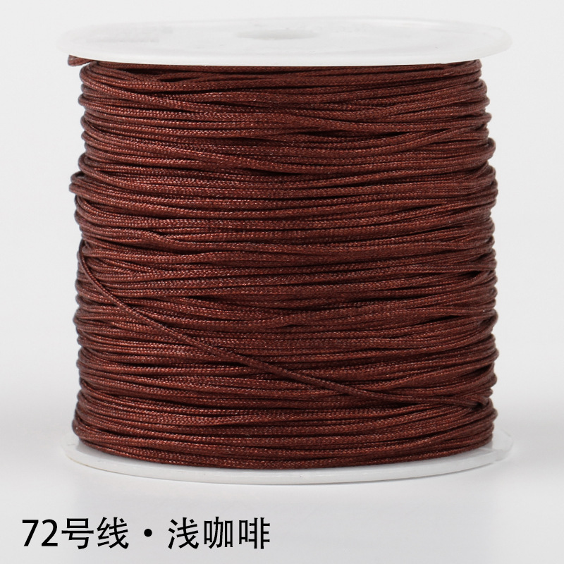 N ° 72 pulsera de hilo de jade cuerda tejida a mano cuerda trenzada cuerda roja cuerda hecha a mano cuerda tejida a mano línea colgante material de bricolaje