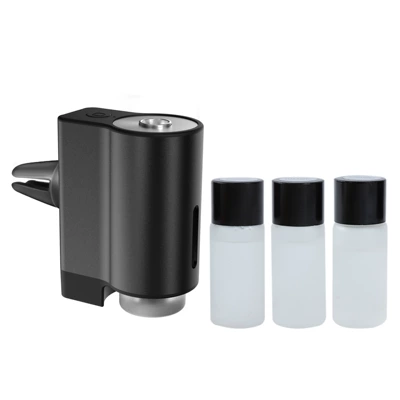Cross-Border Smart Car Aromatherapy Machine, Car Air Diffuser, Automatic Spray, In-Car Start-Stop Purifier, Humidifier (Hava təmizləyiciləri) - black-gulong