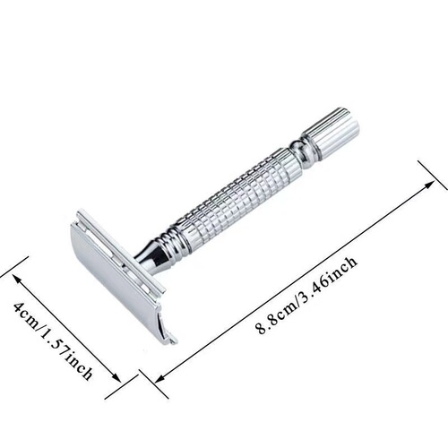 Kinda Rimei A2001 razor platinum manual razor blade old-fashioned shaving double-sided razor holder