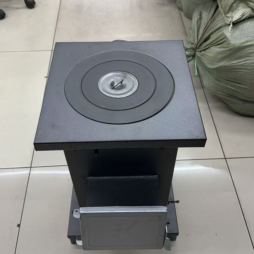 农村家用四次燃烧无烟气化炉取暖炉铸铁柴煤两用无烟木柴火炉炉子