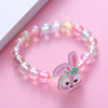 Acrylic cartoon beaded bracelet, wholesale