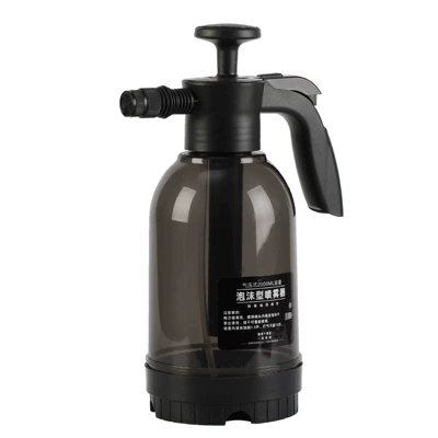 Car cleaning tools: Bottle, Air Pressure Foam Pot - 2l-foam-pot-black-gray