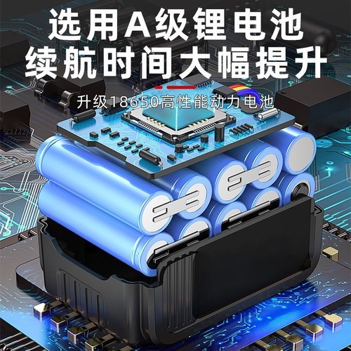 Wireless Portable Mini Electric Chain Saw Home Small Single-Handed Logging Tree Cutting Lithium Electric Saw Pruning Tool