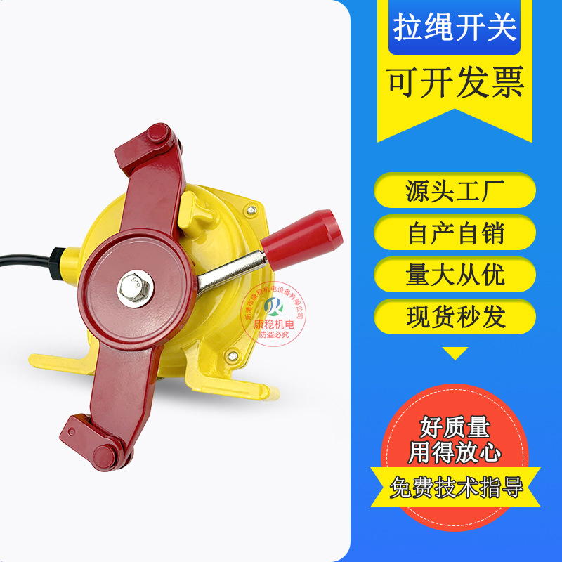 皮带机双向拉绳开关DLX-2KB EBPC-30L JSB/R事故急停拉线开关