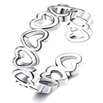 Adjustable Toe Ring — Summer Beach Jewelry, Multiple Styles, Silver/Gold/Rose Gold Plated