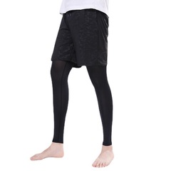 Summer cycling sun protection leg covers, outdoor sports ice silk bicycle leg covers, straight lengthened anti-slip knee socks
