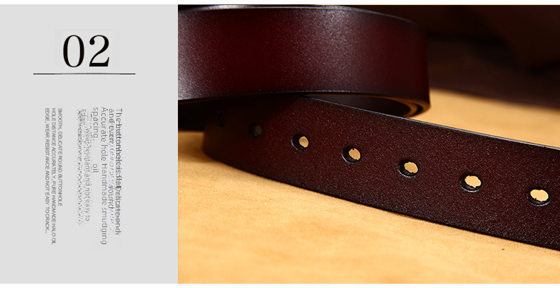 Produttori popolari all'ingrosso cintura da uomo in pelle di vacchetta con fibbia ad ardiglione a due strati cintura da uomo retrò versatile da lavoro_voghion.com