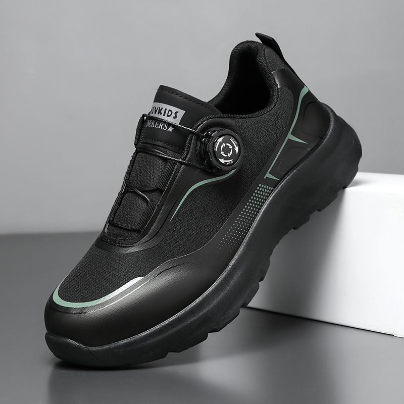 Zapatos de hombre 2026 nuevo botón de primavera zapatos deportivos casuales para hombres al aire libre alpinismo transpirables zapatos de carrera versátiles
