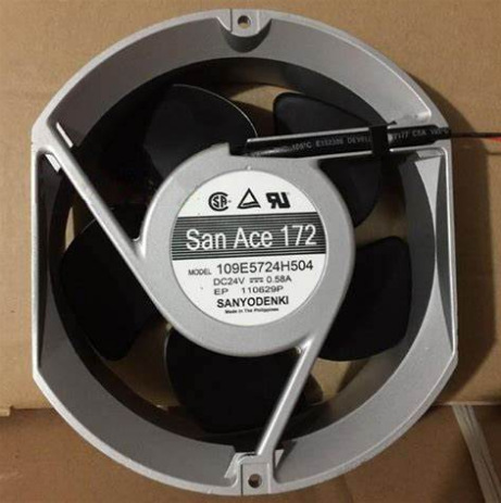 出售原装正品进口风机三洋109E5724H504 24V工业变频轴流风扇