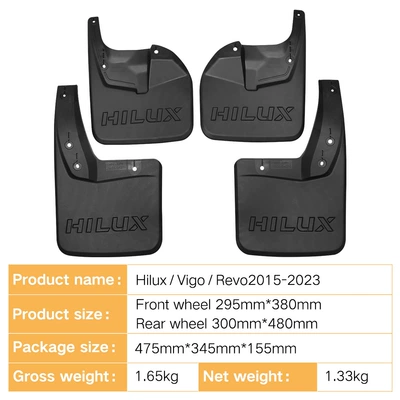 Suitable for Toyota Hailux Mudguard