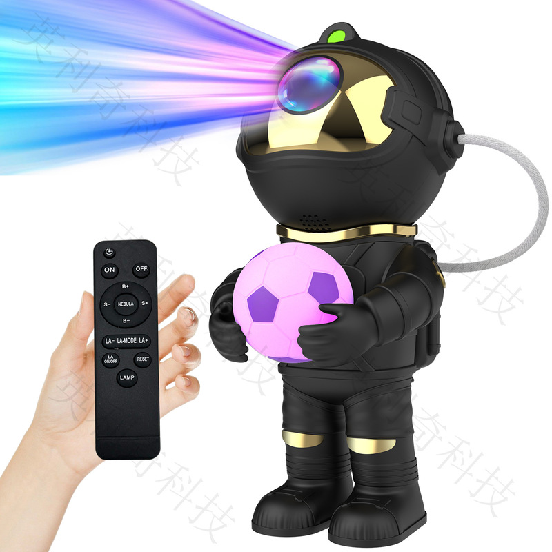 2025 新しいクロスボーダー宇宙飛行士星空投影ランプベッドサイド寝室ロマンチックなカラフルな星空投影雰囲気ランプ|undefined