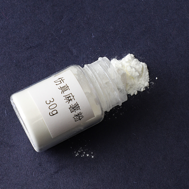 Navidad flores de nieve helada flores no derretidas paisaje de nieve floral blanca polvo de peluche imitación flocos de nieve