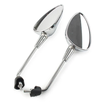 Cross-Border Hot Selling Motorcycle Motorcycle rearview mirror - silver