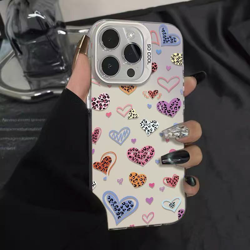 斑点爱心适用苹果17Promax手机壳个性元气壳iPhone16/15/14欧美13|undefined