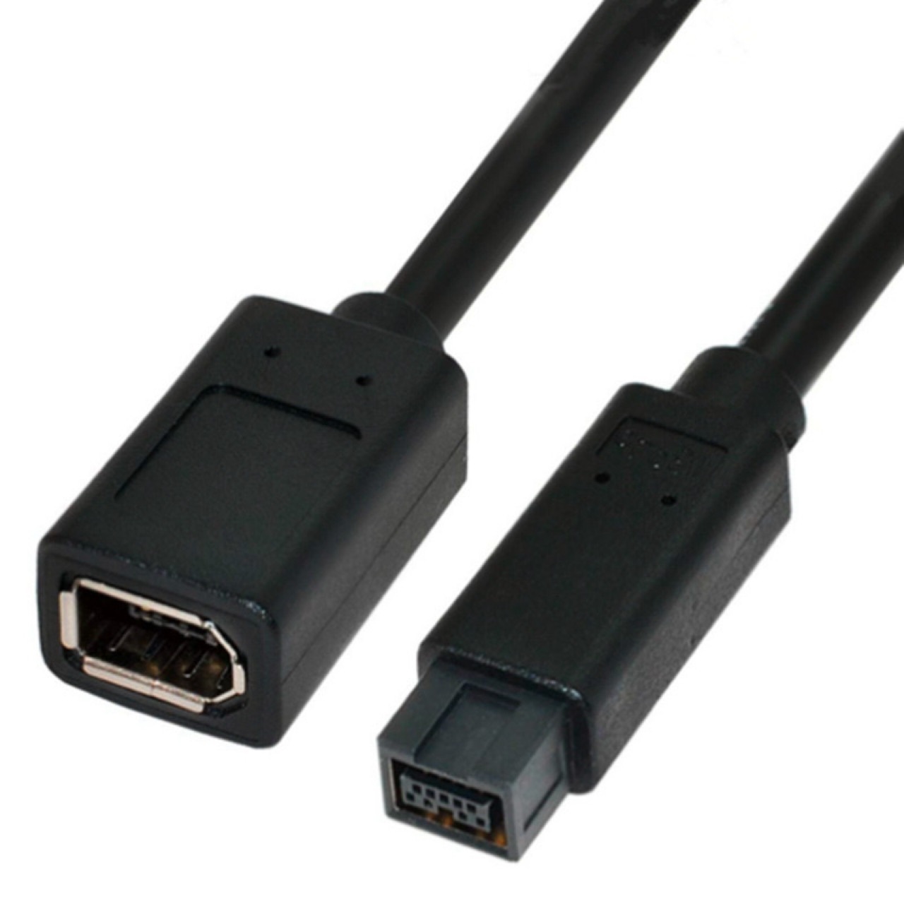 1394 Firewire火线数码相机转接线 IEEE 1394 6P母1394b 9P公