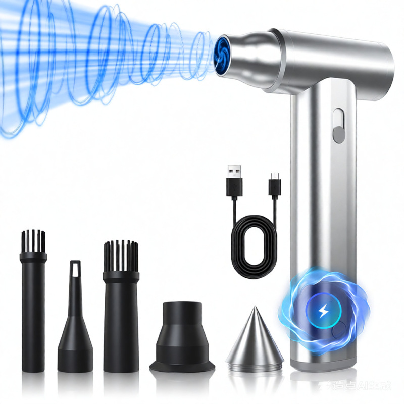 J01 Max Cross-Border Popular Dust Blower Made of Metal, High-End Dust Remover, Blow-Suction Dual-Function Air Duster J01 Max Cross-Border Popular Dust Blower Made of Metal, High-End Dust Remover, Blow-Suction Dual-Function Air Duster