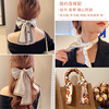 Headband, advanced scarf, ponytail to go out, hair accessory with bow, high-quality style