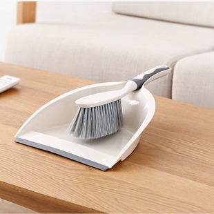 Simple small broom dustpan combination suit household cleaning desk cleaning garbage shovel mini portable broom broom