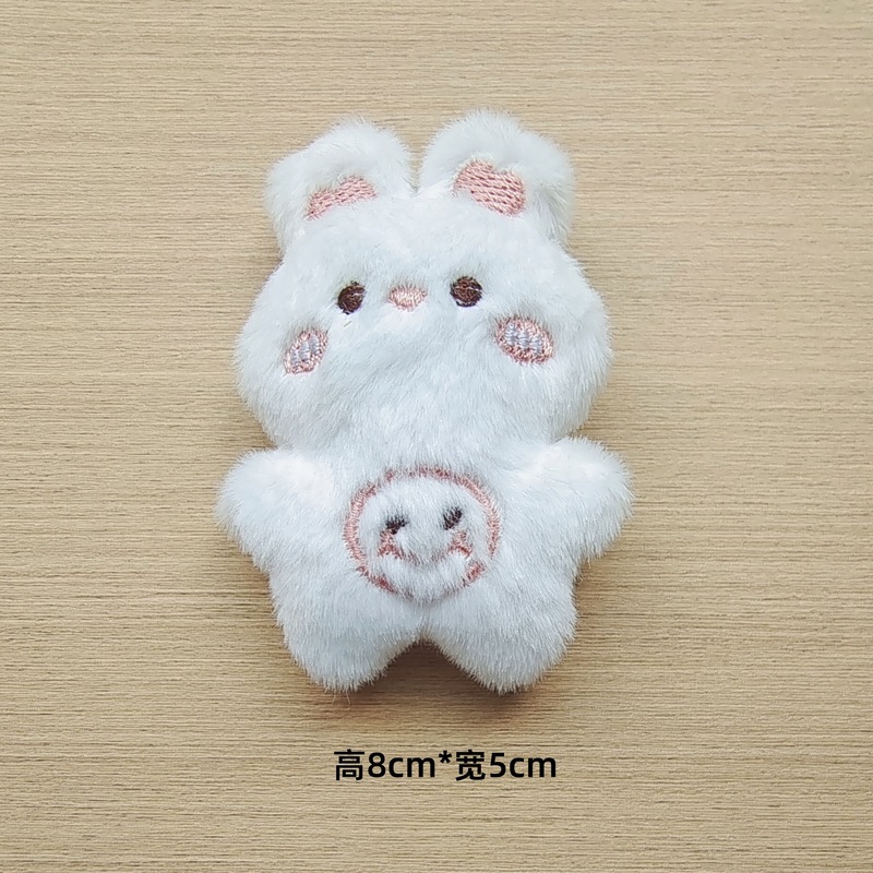 漫画ぬいぐるみ動物ヘッド人形アクセサリーかわいいクマウサギカエル人形装飾ブローチアクセサリー卸売|undefined