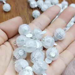 Ledカラフルな発光ボールライトスイッチフラッシュバルーンランプ香嚢魔箱ペンダント充填物装飾部品ランプ